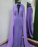 Body Wrap with Long Tail Gown