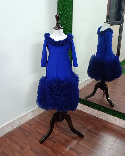 Mermaid Ruffle Gown