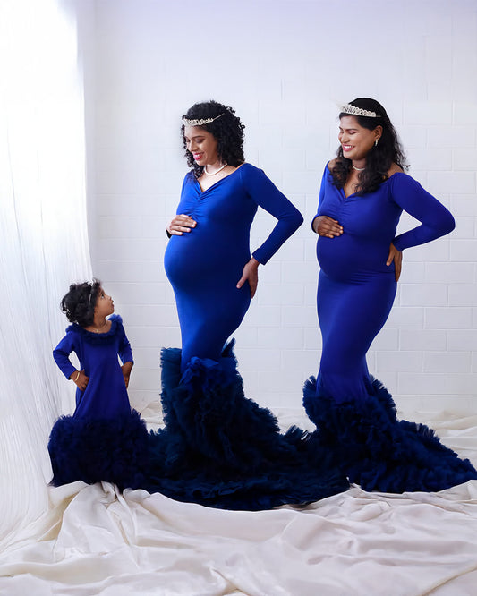Mermaid Ruffle Gown