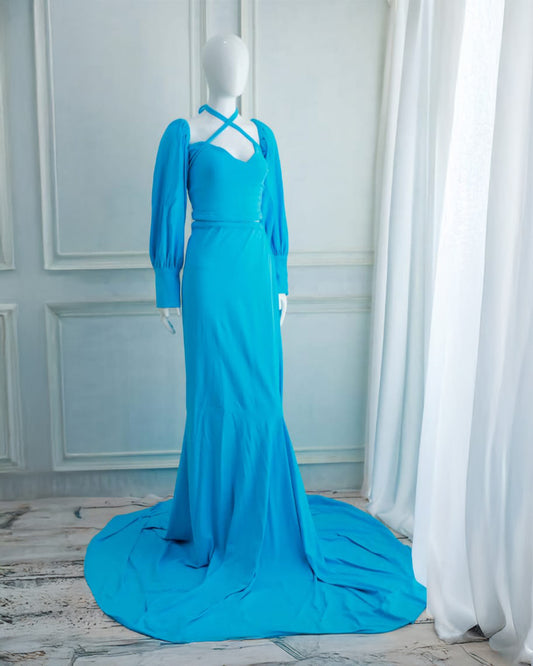 Mermaid Circular Gown