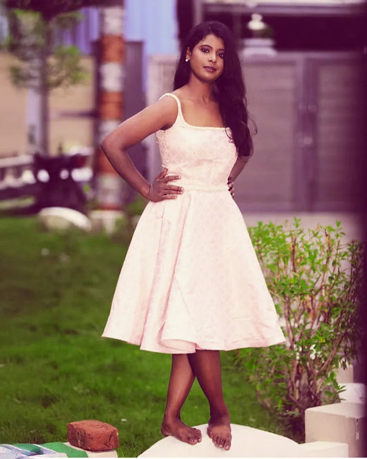 Banarasi circular gown