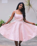Banarasi circular gown
