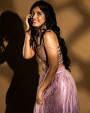 Croptop with Pleated Skirt and Shrug